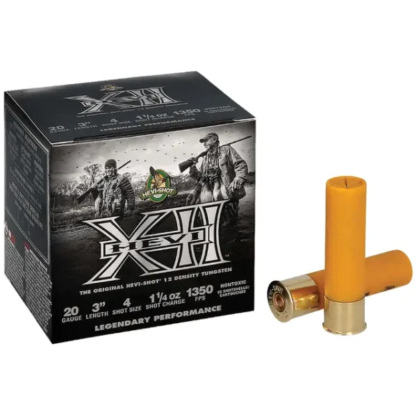 HEVI-Shot HS53202 HEVI-XII 20 Gauge 3" 1 1/4oz 2Shot 25 Per Box