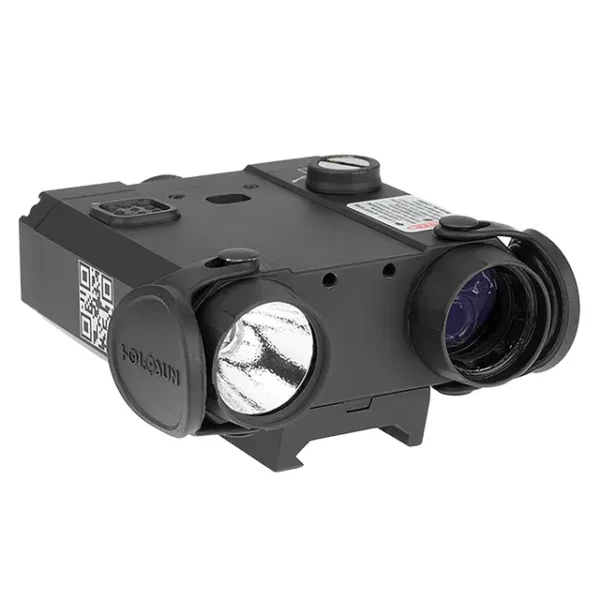 Holosun LS420G LS420G Matte Black Green Laser & IR Pointer/Illuminator Coaxial Dual Laser 600 Lumen White Light
