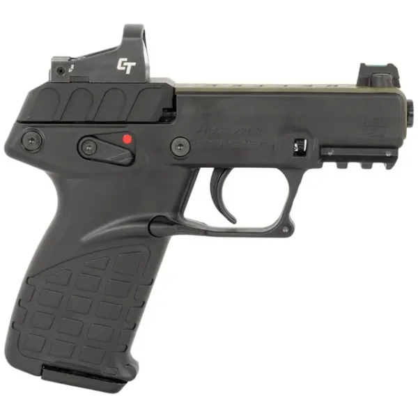 Kel-Tec P17GRNBLKOPTIC P17 22 LR 16+1 3.80
