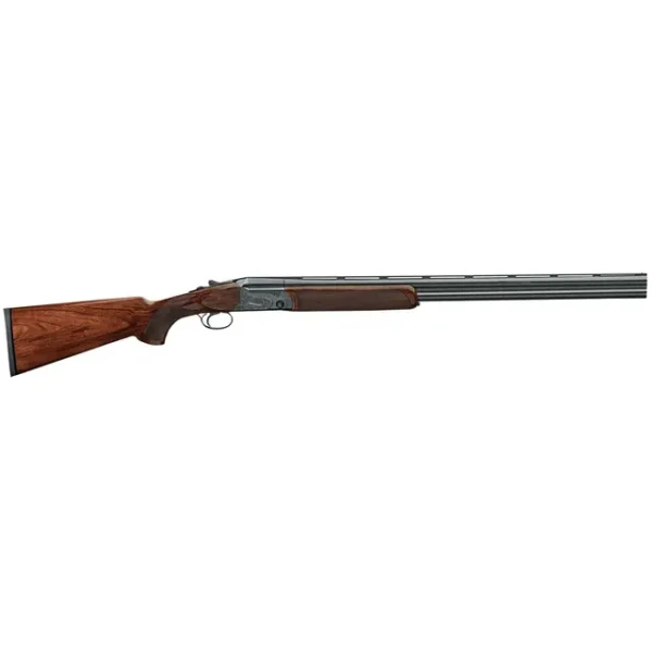 Rizzini USA 1103-2828 BR110 Limited 28 Gauge 28" Nickel Chrome Steel Receiver Engraved Grade 2.5 Turkish Walnut Wood Stock